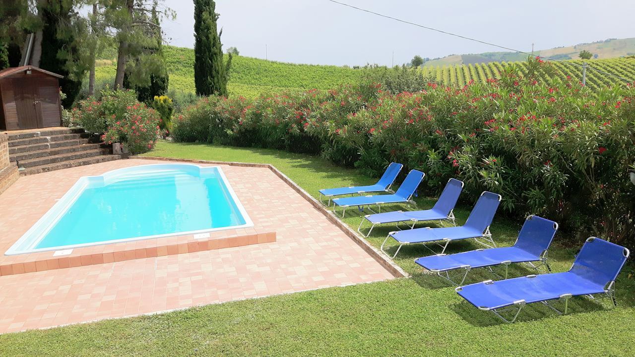 La Casa In Campagna Bed and Breakfast Cossignano Exterior foto